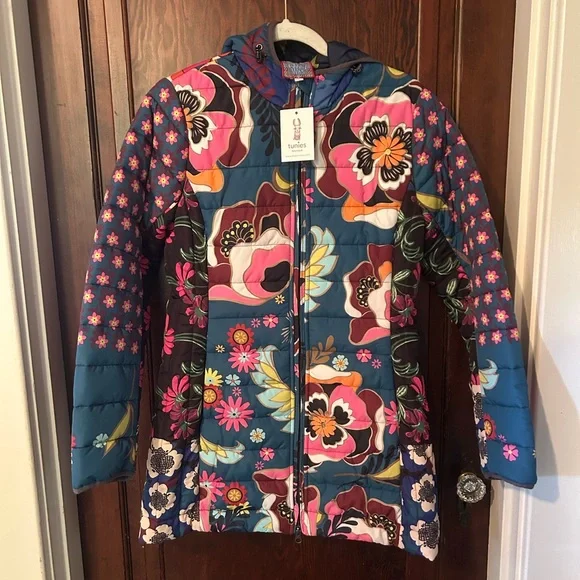 Johnny Was Hazel Floral Coat - Picture 8 of 8